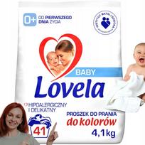 Skalbimo milteliai vaikams Lovela Baby, spalvotiems drabužiams, hipoalerginiai, 4,1 kg, 41 skalbimas