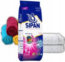 Skalbimo milteliai SIPAN, spalvotiems ir baltiems audiniams, 9 kg, gėlių kvapo