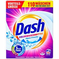 Skalbimo milteliai Dash Color Frische, 5,5 kg, 110 skalbimų