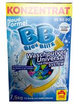 Skalbimo milteliai Blau Blitz Universal, 7,5 kg