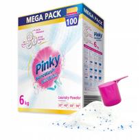 Skalbimo milteliai PINKY NanoWash Universal, 6 kg, 100 skalbimų