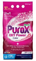 Skalbimo milteliai spalvotiems drabužiams PUROX OXY Power Color, 10,5 kg