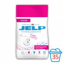 Hipoalerginiai skalbimo milteliai JELP, spalvotiems drabužiams, 2,1 kg, 35 skalbimai