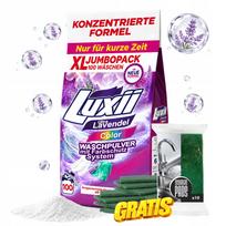 Skalbimo milteliai LUXII Ultra Lavender, 6,5 kg, 100 skalbimų