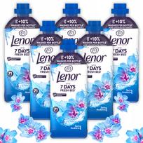 Skalbinių minkštiklis LENOR Spring Awakening, baltojo kedro kvapas, 6 x 1,49 l