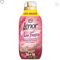 Audinių minkštiklis Lenor Aire Fresco su gėlių aromatu, 50 skalbimų, +35%