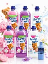 Skalbinių minkštiklis Kuschelweich Floral, hipoalerginis, koncentratas, 6 x 1 l (228 skalbimų)