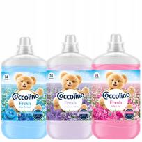 Audinių minkštiklis Coccolino Fresh, 1702 ml, 3 vnt. (74 skalbimai)