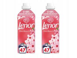 Skalbinių minkštiklis LENOR Cherry Blossom & Sage, 2 x 987 ml