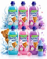 Skalavimo skystis Kuschelweich Frische Kiss Blüten Mix, 6 x 1 l, 228 skalbimų