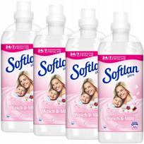 Skystas skalbiklis Softlan Weich&Mild Ultra White, 4 x 1L, 180 skalbimų, Vokietija