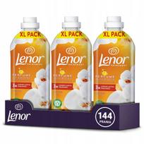 Skalbinių minkštiklis Lenor Orchid Vanilla, 3 x 1,2 l, 144 skalbimams