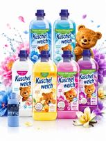 Skalbinių minkštiklis Kuschelweich, kvapų rinkinys, 6 x 1 l (228 skalbimų)