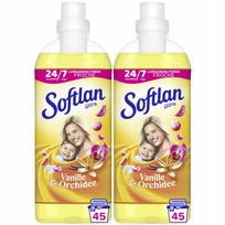 Skalavimo skystis Softlan Vanilla Orchid, 2 x 1 l, 90 skalbimų