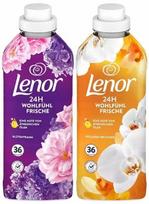 Skalavimo skystis LENOR Gold Orchids, Vanilė, 2 x 756 ml