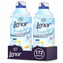 Audinių minkštiklis Lenor Fresh Air Sensitive, 2 x 1,2 l, 172 skalbimų