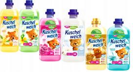 Skalbinių skalavimo skysčių rinkinys Kuschelweich, 6 l