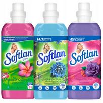 Skalbinių minkštiklis Softlan Ultra Bouquet Der Dufte, 3 x 650 ml, Vokietija
