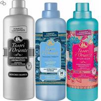 Skalbinių minkštiklių rinkinys Tesori, 3 x 760 ml: Muschio, Thalasso, Ayurveda