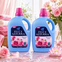 Skalbinių minkštiklis Felce Azzurra Rose, 2 x 3,0 l, 75 skalbimų