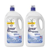 Audinių minkštiklis Lenor Soft Cotton, hipoalerginis, 4 l x 2 (8 l)