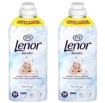 Audinių minkštiklis Lenor Sensitiv, hipoalerginis, 2 x 1239 ml, 118 skalbimų