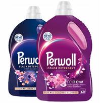 Skalbimo gelis Perwoll Renew Dark Bloom Blossom, 2 x 3 l, 120 skalbimų