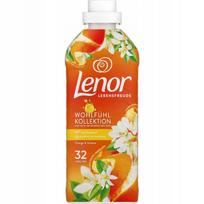 Skalbinių minkštiklis Lenor Lebensfreude, 800 ml, su apelsinų ir verbenų aliejais
