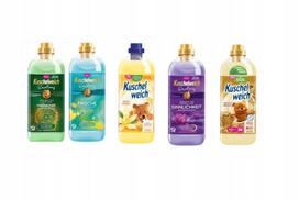 Skalbinių minkštiklis Kuschelweich, kvapų rinkinys, 5 x 1 l