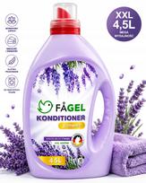 Skalbinių minkštiklis FAGEL, levandų kvapo, 4,5 l, koncentruotas