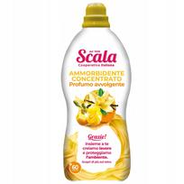 Skystas skalbinių minkštiklis Scala, vanilės ir frezijų kvapo, 1,5 l
