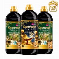 Skalbinių minkštiklis Kuschelweich Oriental Dubai Deluxe, 1 l, 3 vnt.