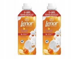 Skystas skalbinių minkštiklis LENOR Gold Orchid & Vanilla, 2 x 987 ml