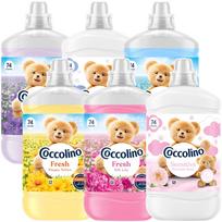 Skalbinių minkštiklis Coccolino Fresh Sensitive, 6 x 1,7 l