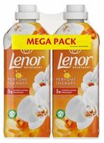 Skalavimo skystis LENOR GOLD Vanilla & Orchid, 2 x 756 ml (1,5 l), rinkinys