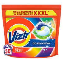 Skalbimo kapsulės Vizir All In 1 spalvotiems audiniams, 50 skalbimų
