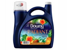 Skystas audinių minkštiklis Downy Infusions Radiant, 3,40 l, 170 skalbimų