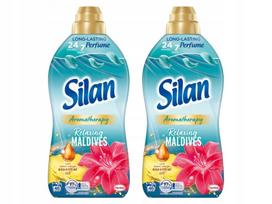 Skalbinių minkštiklis SILAN Relaxing Maldives, 2 x 1012 ml