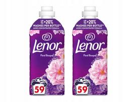 Skalbinių minkštiklis LENOR Floral Bouquet, 2 x 1239 ml