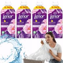 Skalbinių minkštiklis Lenor Floral Bouquet, 4,8 l, 192 skalbimams, gėlių ir muskuso aromato