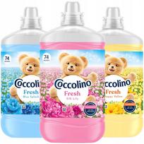 Skalbinių minkštiklio rinkinys Coccolino Fresh Sensitive, 3 x 1,7 l, 222 skalbimų