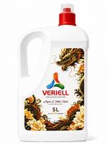 Skystas audinių minkštiklis VERIELL su argano ir baltojo muskuso aromatu, 5 l, 200 skalbimų