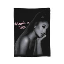 Arianas Grandes petal   Knitted Blanket  Fuzzy Throw Blanket Summer Air Conditioning Portable Ultra-Soft Warm Bedsprea, 130cmx150cm
