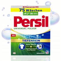 Skalbimo milteliai Persil Tiefenrein, universalūs, 4,5 kg, 75 skalbimų, Vokietija