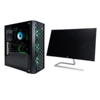 (A001) Intel i7-4790 Z87 16GB DDR3 240GB SATA SSD RX 570 4GB Kompiuteris Su 23" Colių AOC Monitoriumi (Atnaujintas)