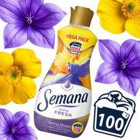 Skalbinių minkštiklis Semana Spring Bloom, 2 l, 100 skalbimų