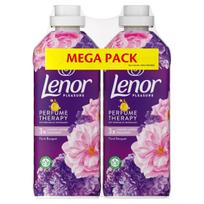 Skalbinių minkštiklis Lenor Perfume Therapy, gėlių aromato, 2 x 925 ml