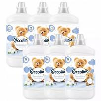 Skalbinių minkštiklis Coccolino Sensitive Cotton Cloud, 6 x 1702 ml, 444 skalbimai