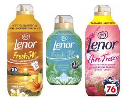 Skalbinių minkštiklis Lenor Fresh Air MIX, 2730 ml, 195 skalbimų