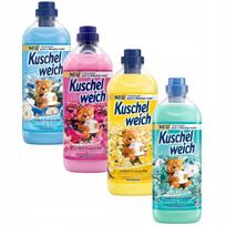 Skalbinių minkštiklis Kuschelweich, įvairūs kvapai, rinkinys 4 x 1 l